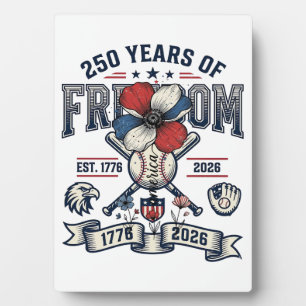 Amerika Floral Patriotisches Vintage Vektor Design Fotoplatte
