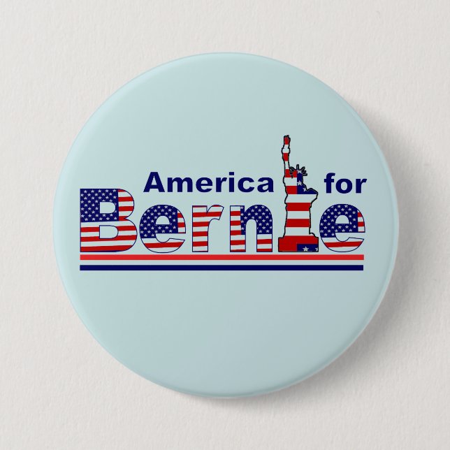 Amerika für Bernie Button (Vorderseite)