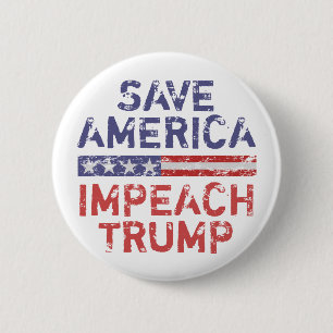 Amerika gerettet, Trump beeindrucken Button