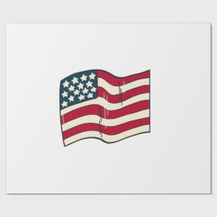Amerika Geschenkpapier