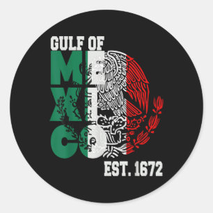 Amerika Golf Mexiko - Golf von Amerika 2025 Ret. Runder Aufkleber