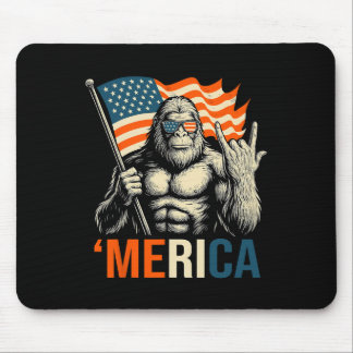 ‚Amerika Gorilla-Flagge Sungles Lustig Patriotisch Mousepad