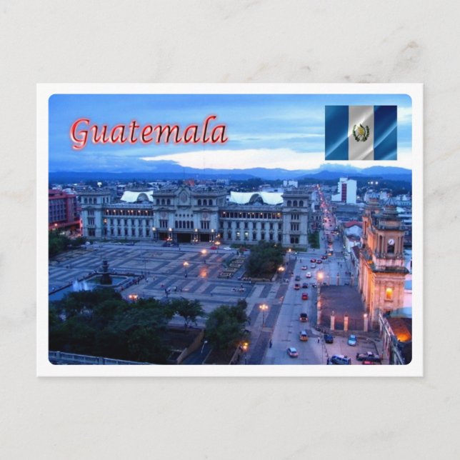 Amerika - Guatemala - Guatemala-Stadt - Postkarte (Vorderseite)