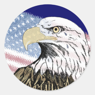 Amerika hat den 11. September vergessen Runder Aufkleber