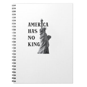 Amerika Hat keinen König Klassiker Notizblock
