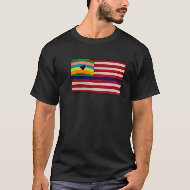Amerika hat T - Shirt (Vorderseite)