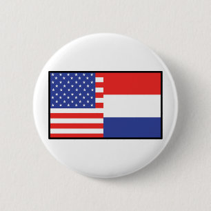 Amerika Holland Button