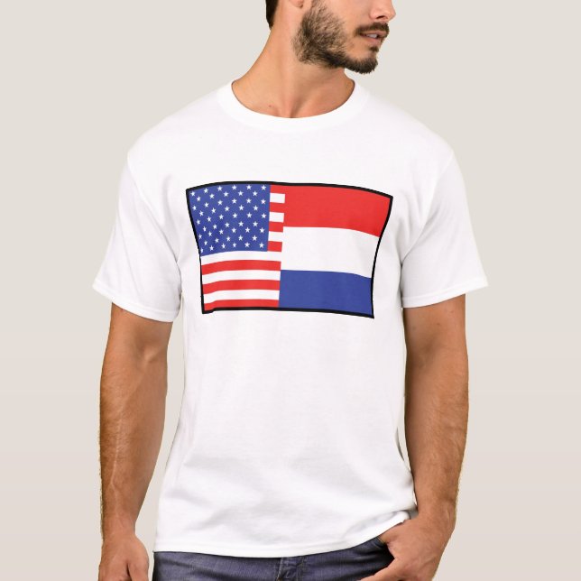 Amerika Holland T-Shirt (Vorderseite)