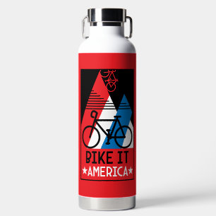 Amerika im Rad Trinkflasche