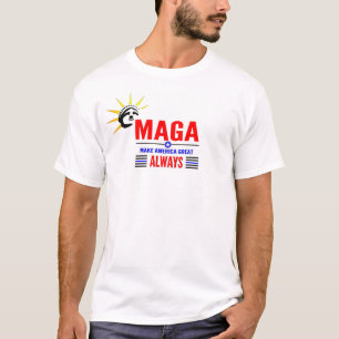 Amerika immer wieder zum T - Shirt machen - Sterne