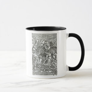 Amerika in den Flammen Tasse