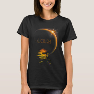 Amerika insgesamt 04 08 24 Solaranlage 2024 insges T-Shirt