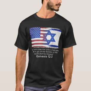 Amerika Israel unterstützt T-Shirt 53