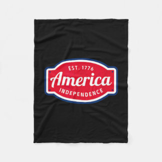 Amerika ist 1776 Unabhängigkeit 4. Juli Fleecedecke