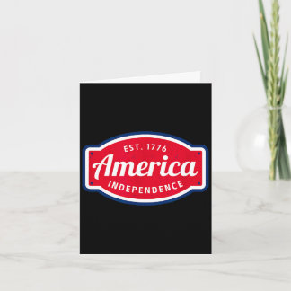 Amerika ist 1776 Unabhängigkeit 4. Juli Karte