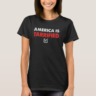 Amerika ist ein vereinzelter, lustiger politischer T-Shirt