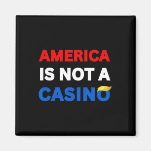 Amerika ist kein Casino Anti-Trump-Zölle Protest Magnet