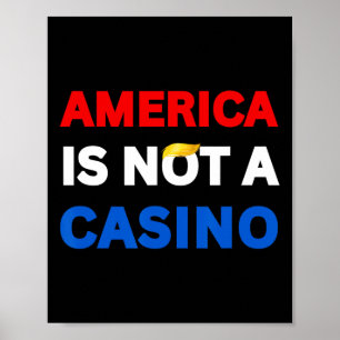 Amerika ist kein Casino Stoppt Trumps Zölle Widers Poster
