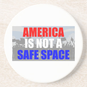 Amerika ist kein sicherer Ort Getränkeuntersetzer