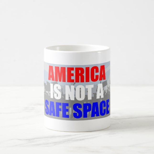 Amerika ist kein sicherer Ort Kaffeetasse (Mittel)