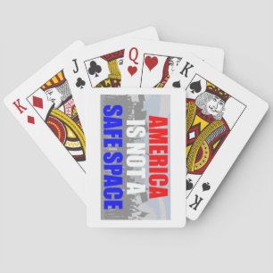 Amerika ist kein sicherer Ort Spielkarten