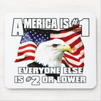 Amerika ist Nr. 1 Mousepad