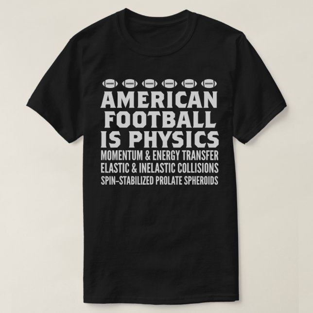 Amerika ist Physik T-Shirt (Design vorne)