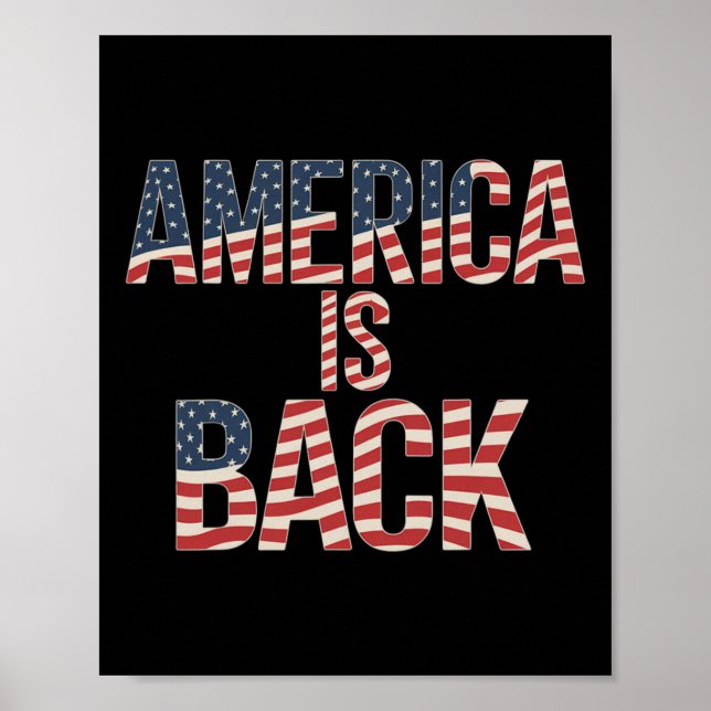 Amerika ist Scheiße  Poster (Vorne)
