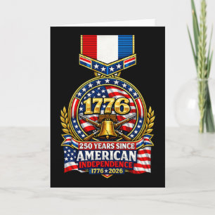 Amerika-Jubiläum 250. 1776-2026 Amerikanische Unab Karte