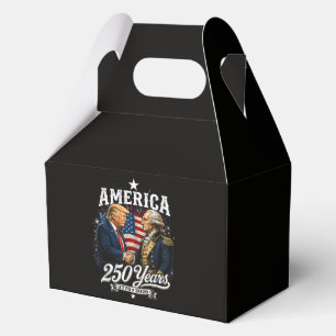 Amerika-Jubiläum 250. Trump Washington Geschenkschachtel