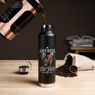 Amerika-Jubiläum 250. Trump Washington Trinkflasche