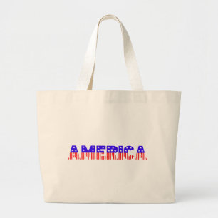 Amerika Jumbo Stoffbeutel