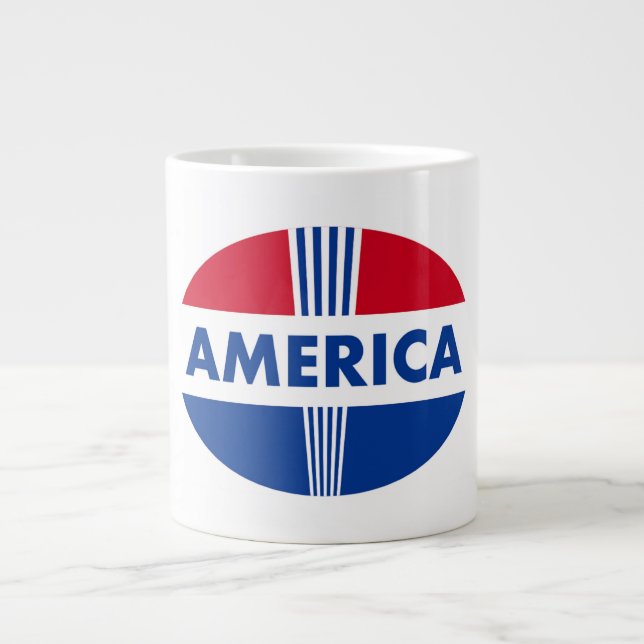 AMERIKA Jumbo-Tasse (Vorderseite)