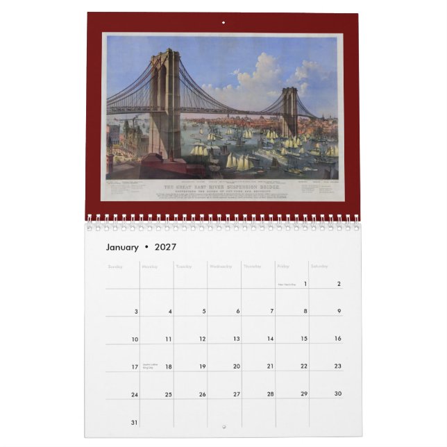 Amerika! Kalender (Jan 2027)