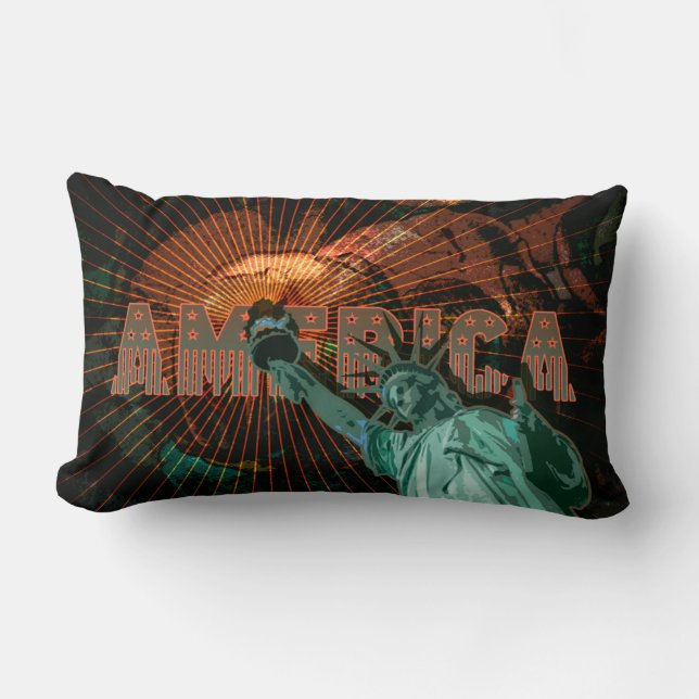 AMERIKA - Kissen (Vorderseite)