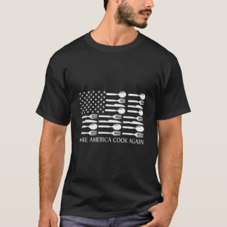 Amerika kochen lassen Koch kochen T-Shirt