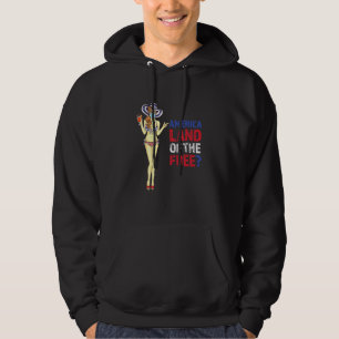 Amerika Land des freien Patrioten 4. Juli Hoodie