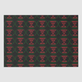 AMERIKA LÄUFT AUF DEM MILLER-GEWEBEPAPIER SEIDENPAPIER