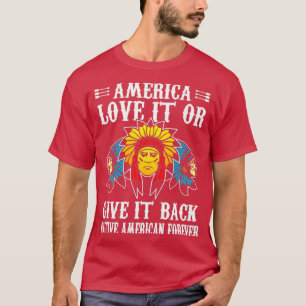Amerika Liebe es oder gibt es zurück zu den amerik T-Shirt