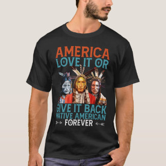 Amerika Liebe es oder gibt es zurück zu den amerik T-Shirt