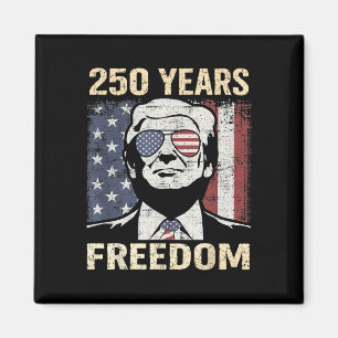 Amerika Lustig Trump 4. Juli  Magnet