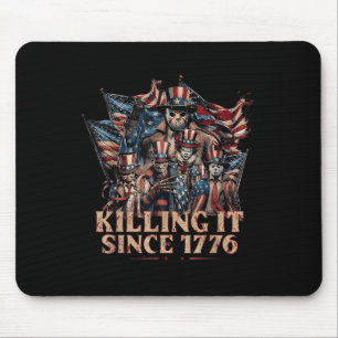 Amerika macht es seit 1776 Flagge 4. Juli Mousepad