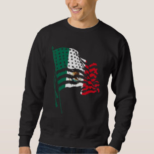 Amerika Mexiko Flagge Mexiko Roots American Sweatshirt