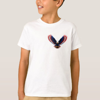 Amerika mit 250 fliegt immer noch Adler Spirale T-Shirt