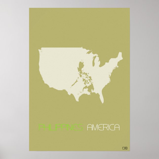 Amerika multikulturell poster (Vorne)