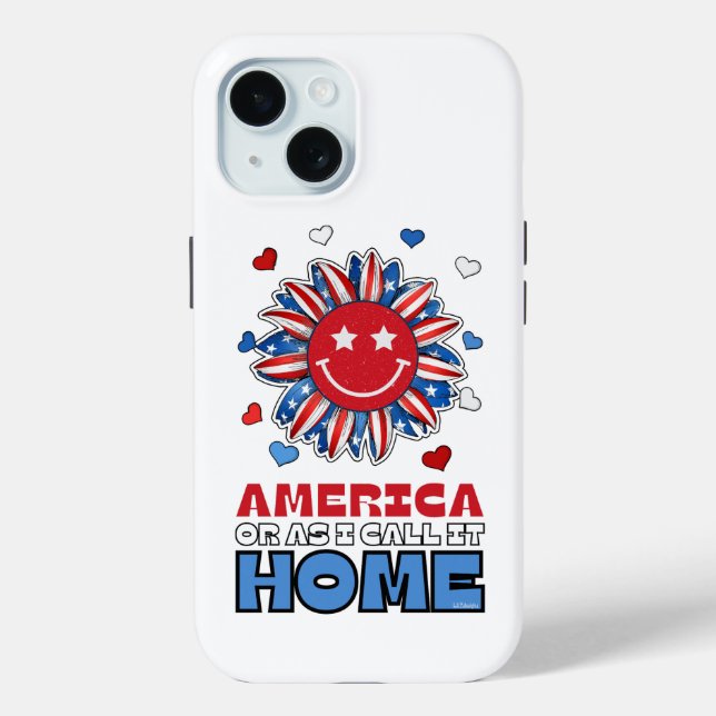 AMERIKA, ODER WIE ICH ES NENNE, ZUHAUSE Case-Mate iPhone HÜLLE (Rückseite)