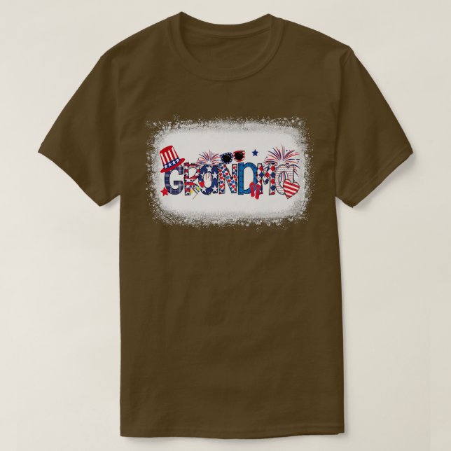 Amerika Oma Flip Flops and Fireworks Oma 4 T-Shirt (Design vorne)