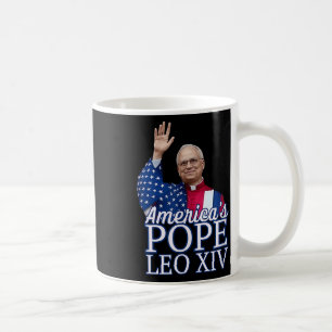Amerika Papst Leo Xiv Erster amerikanischer Papst Kaffeetasse