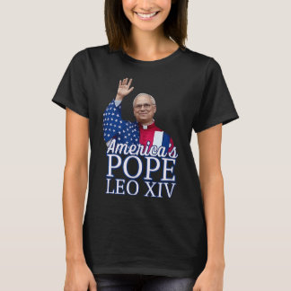 Amerika Papst Leo Xiv Erster amerikanischer Papst T-Shirt
