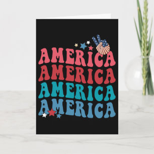 Amerika Patriotisch 4. Juli Unabhängigkeit Karte
